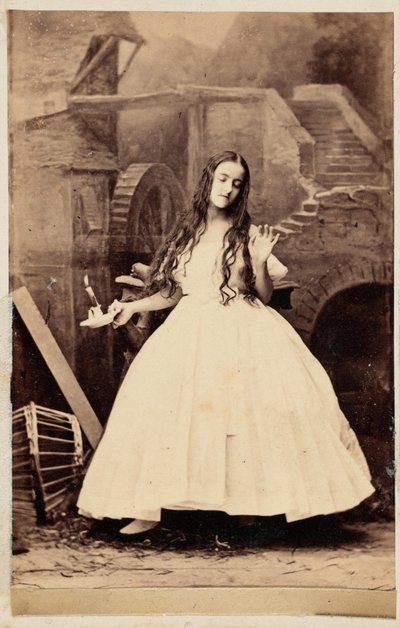 Adelina Patti,c. 1861 (photo) tekijältä Camille Silvy