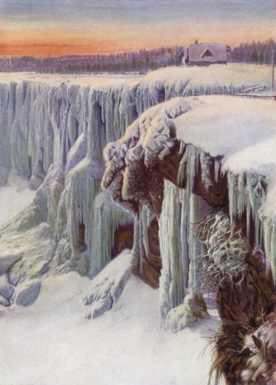 Niagaran putoukset jäätyneinä talvella (värillinen kuva) tekijältä Canadian Photographer