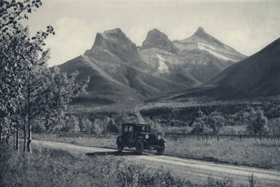 Kanadan Kalliovuoret: Banff (s/w-kuva). tekijältä Canadian Photographer