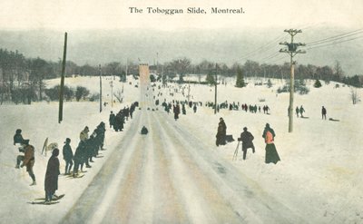 Kelkkakelkkailu, Montreal, Quebec, Kanada (värikuva). tekijältä Canadian Photographer