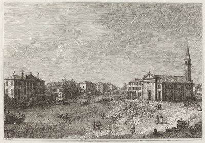 Al Dolo, c. 17351746. tekijältä Canaletto