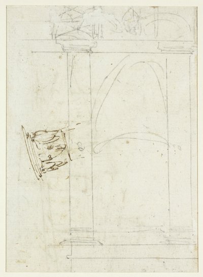 Arkkitehtoniset luonnokset tekijältä Canaletto