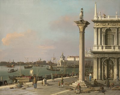 Pyhän Markuksen allas: Piazzettalta käsin tekijältä Canaletto
