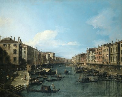 Canaletto - Suuri kanava, 1738-42 tekijältä Canaletto