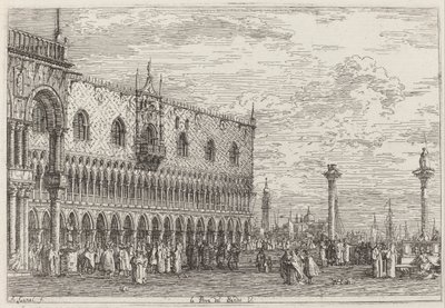 Canaletto - La Piera del Bando. V. - Google Art Project tekijältä Canaletto
