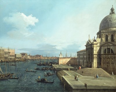 Canaletto - Santa Maria della Salute, 1738-42 tekijältä Canaletto