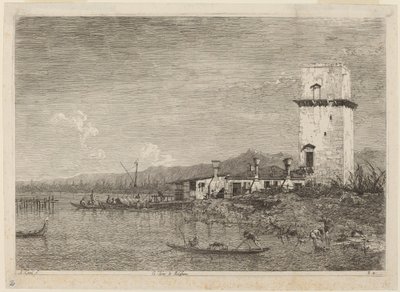 Malgheran torni tekijältä Canaletto