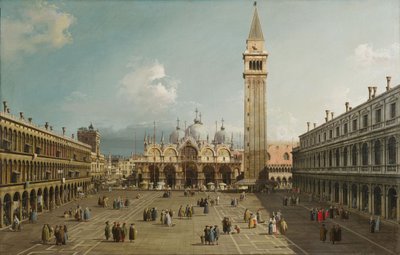 Pyhän Markuksen aukio tekijältä Canaletto