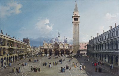 Pyhän Markuksen aukio tekijältä Canaletto