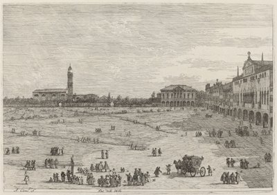Pra della Valle, n. 17351746. tekijältä Canaletto