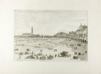 Prà della Valle, Viewsista tekijältä Canaletto