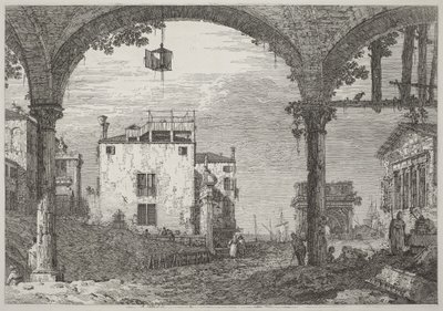 Lyhtypylväikkö tekijältä Canaletto