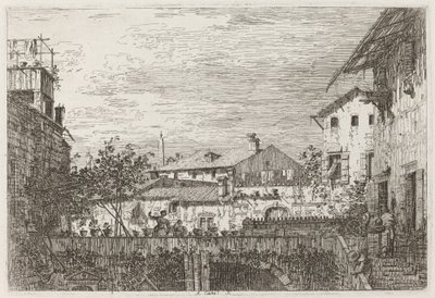 Terassi [oikealla] tekijältä Canaletto
