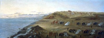 Argentiinan leiri Uruguaianassa, Rio Grandessa, Brasiliassa tekijältä Candido Lopez