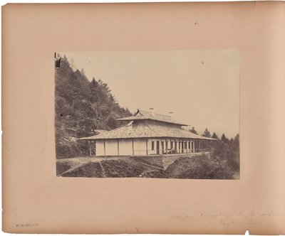 Nâgkunda. Lavastusbungalow sisätiloissa tekijältä Capt. Melville Clarke