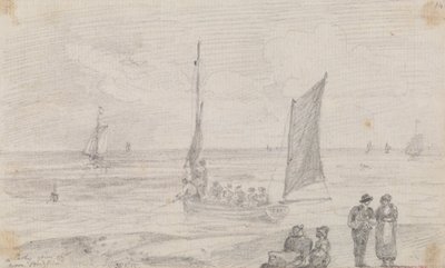 Juhla käynnissä lähellä Brighton Beachia, 18. syyskuuta 1815 tekijältä Capt. Thomas Hastings
