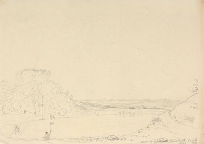 Jousiammuntakenttä, Carisbrooke, Isle of Wight tekijältä Capt. Thomas Hastings