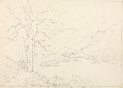 Rydal Lakella, 8. helmikuuta 1836 tekijältä Capt. Thomas Hastings