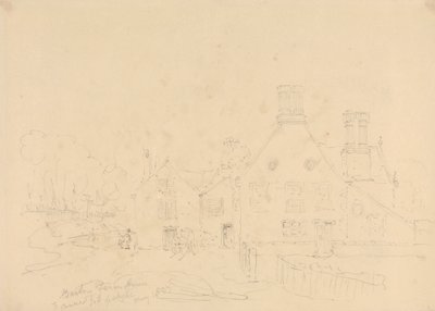 Barton Farm House, East Cowes, Isle of Wight, toukokuu 1833 tekijältä Capt. Thomas Hastings