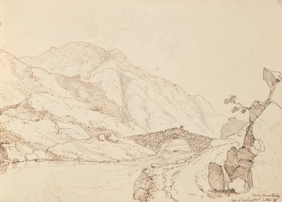 Black Stream Bridge, 6. syyskuuta 1841 tekijältä Capt. Thomas Hastings