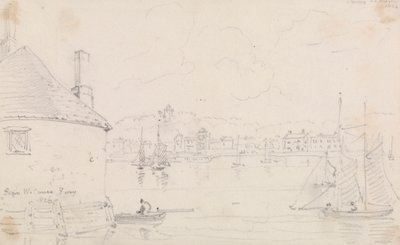 Cowes, West Cowes Ferryltä, 22. maaliskuuta 1826 tekijältä Capt. Thomas Hastings