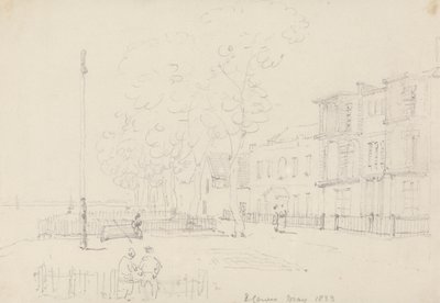 East Cowes, toukokuu 1833 tekijältä Capt. Thomas Hastings
