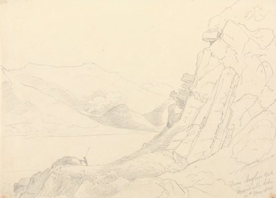 Anglers Rockilta, Ennerdale Lake, 10. toukokuuta 1836 tekijältä Capt. Thomas Hastings