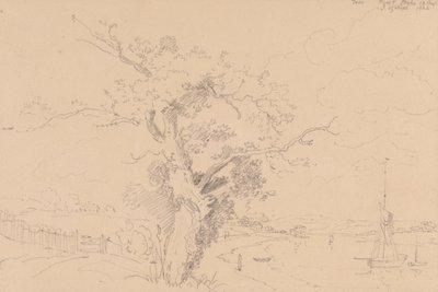 Hurst Stakesta, Isle of Wightin saarelta, 12. elokuuta 1826 tekijältä Capt. Thomas Hastings