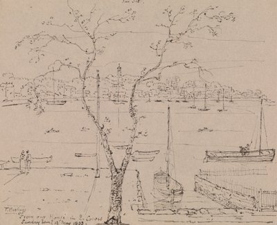 Talostamme East Cowesissa, sunnuntai-iltana 12. toukokuuta 1833 tekijältä Capt. Thomas Hastings
