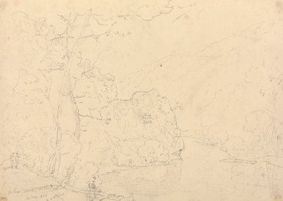 Holne Chase tikkalla, 30. toukokuuta 1833 tekijältä Capt. Thomas Hastings