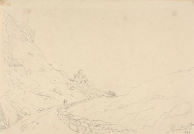 Mount Cleves, lähellä Sandrockia, Isle of Wight tekijältä Capt. Thomas Hastings