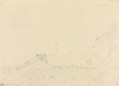 Perto de Blackgang Chine, 19 de agosto de 1826 finlandês tekijältä Capt. Thomas Hastings