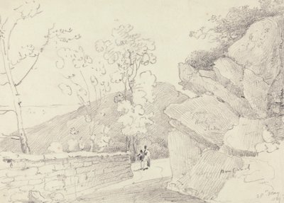Lähellä Bonchurchia, Isle of Wight, 28. toukokuuta 1829 tekijältä Capt. Thomas Hastings