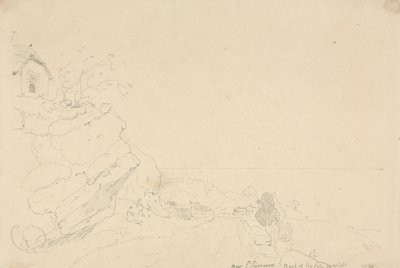 Lähellä Saint Lawrencea, Isle of Wight tekijältä Capt. Thomas Hastings
