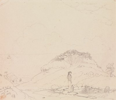 Rannalla lähellä Sandrockia, 13. elokuuta 1829 tekijältä Capt. Thomas Hastings