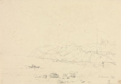 St. Lawrence, Isle of Wight, 19. syyskuuta 1827 tekijältä Capt. Thomas Hastings