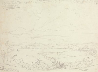 Auringonlasku, Beachley, 29. toukokuuta 1846 tekijältä Capt. Thomas Hastings