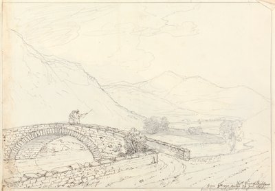 The Bowder Stone, Jaws of Borrowdale, lauantai 27. kesäkuuta 1835 tekijältä Capt. Thomas Hastings