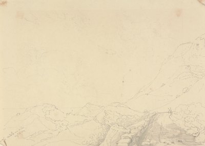 Maanvyörymä Nitonin yli, 13. elokuuta 1829 tekijältä Capt. Thomas Hastings