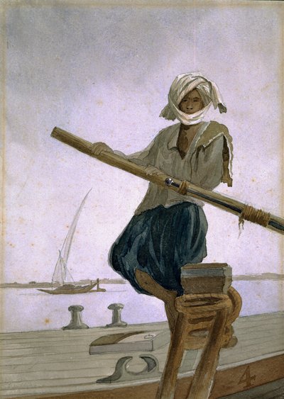 Venemies Indus-joella, Intia tekijältä Captain Cornelius Francis James
