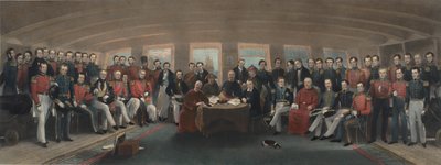 Nanking -sopimuksen allekirjoittaminen ja sinetöiminen tekijältä Captain John Platt