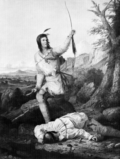 Death Whoop, 1868. tekijältä Captain Seth Eastman