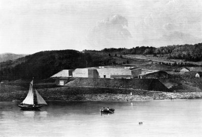 Fort Knox, Maine, 1870-1875. tekijältä Captain Seth Eastman