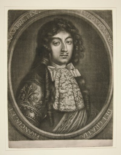 Ludvig XIV tekijältä Carel Allard