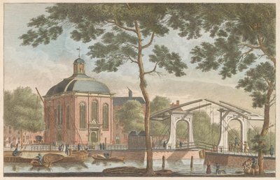 Luterilainen kirkko Rotterdamissa, noin 1790 Rotterdamin luterilainen kirkko / L