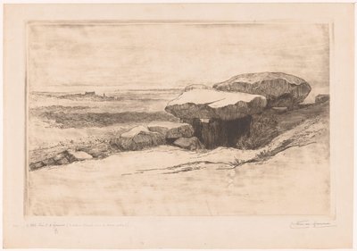 Dolmen de Rondossec a la costa de Plouharnelfinnish tekijältä Carel Nicolaas Storm van 