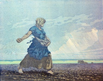 Säende Frau tekijältä Carl Alexander Brendel
