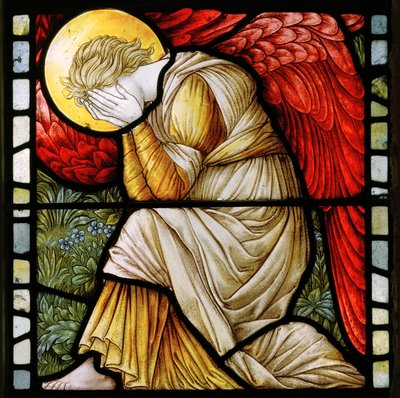 Betws Bledrws, St Bledrws, Shrigley & Hunt (1873-1982), Carl Almquist, Weeping Angel, 1886 tekijältä Carl Almquist