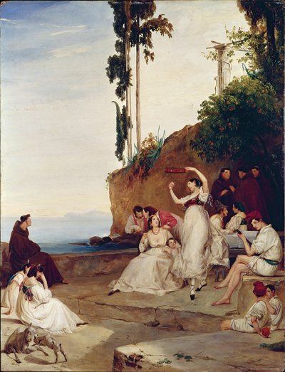 Tarantella tekijältä Carl Blechen