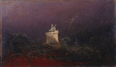 Hautamonumentti tekijältä Carl Blechen